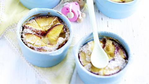 Flan aux nectarines Flan aux nectarines